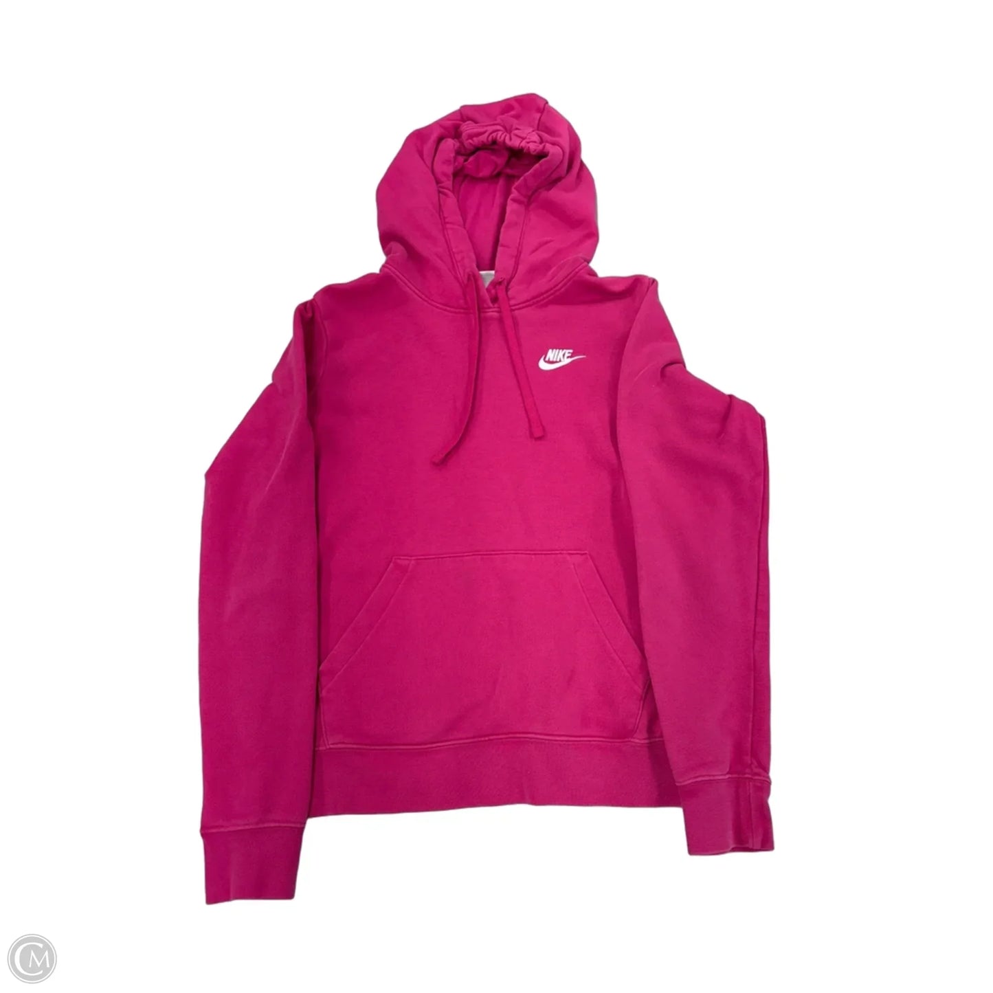 Sweatshirt Hoodie By Nike In Pink, Size: S