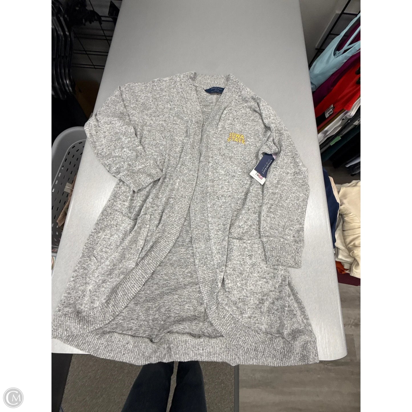 Cardigan By Cme In Grey, Size: L