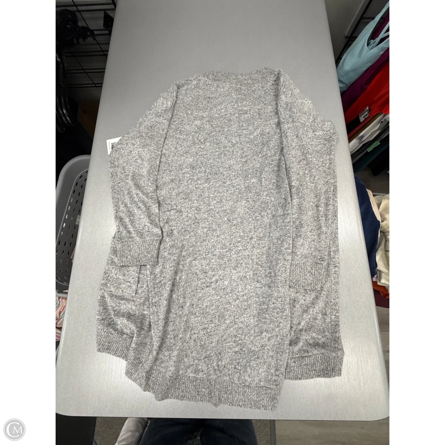 Cardigan By Cme In Grey, Size: L
