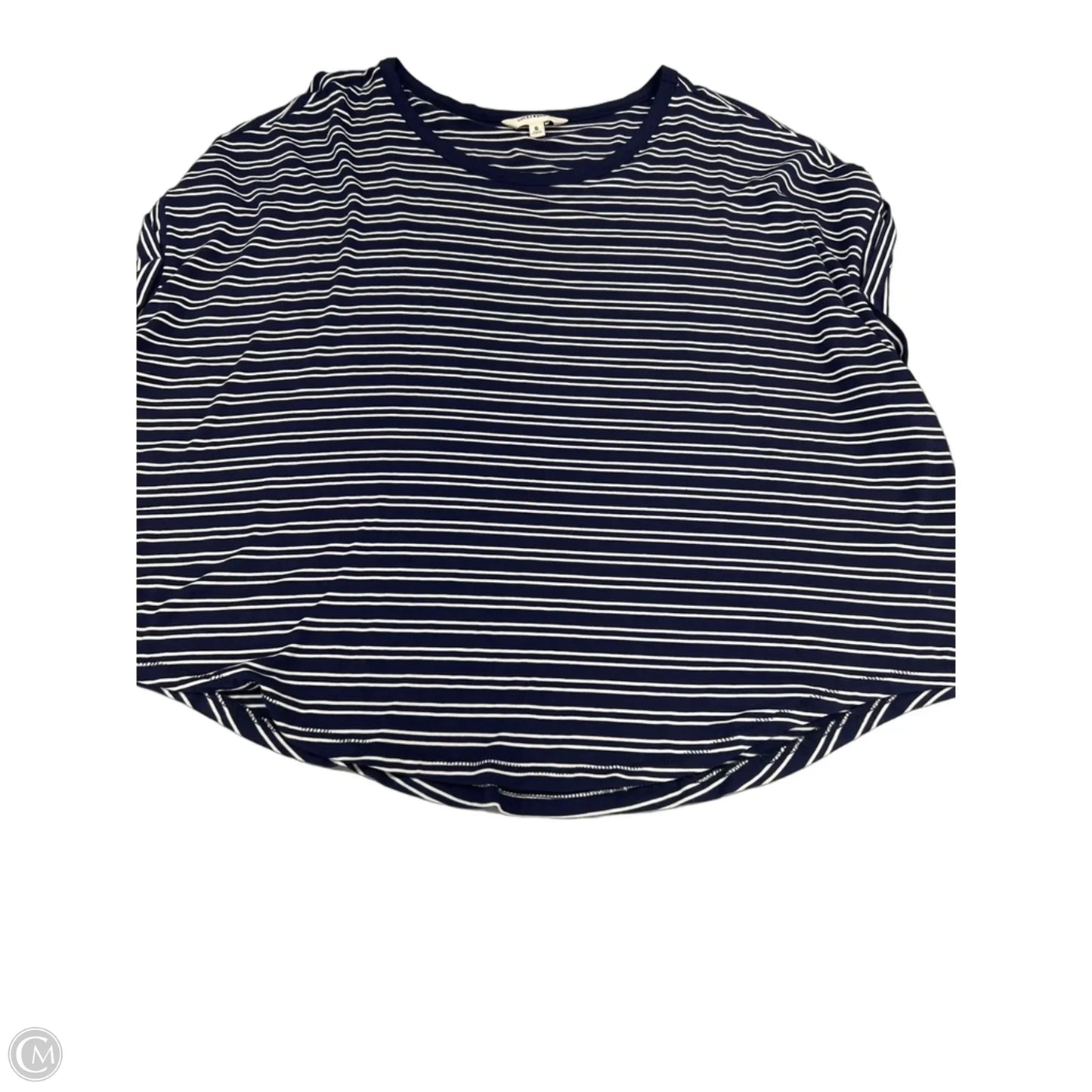 Top Short Sleeve By Lucky Brand In Blue, Size: Xl
