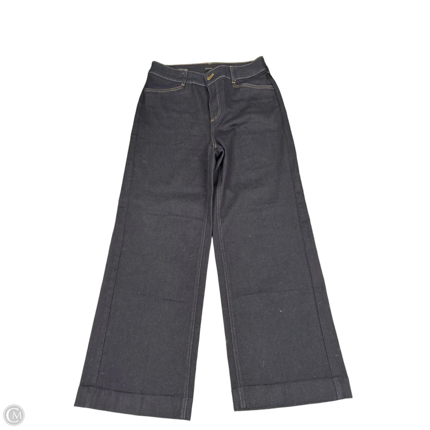 Jeans Wide Leg By Talbots In Blue Denim, Size: 10p