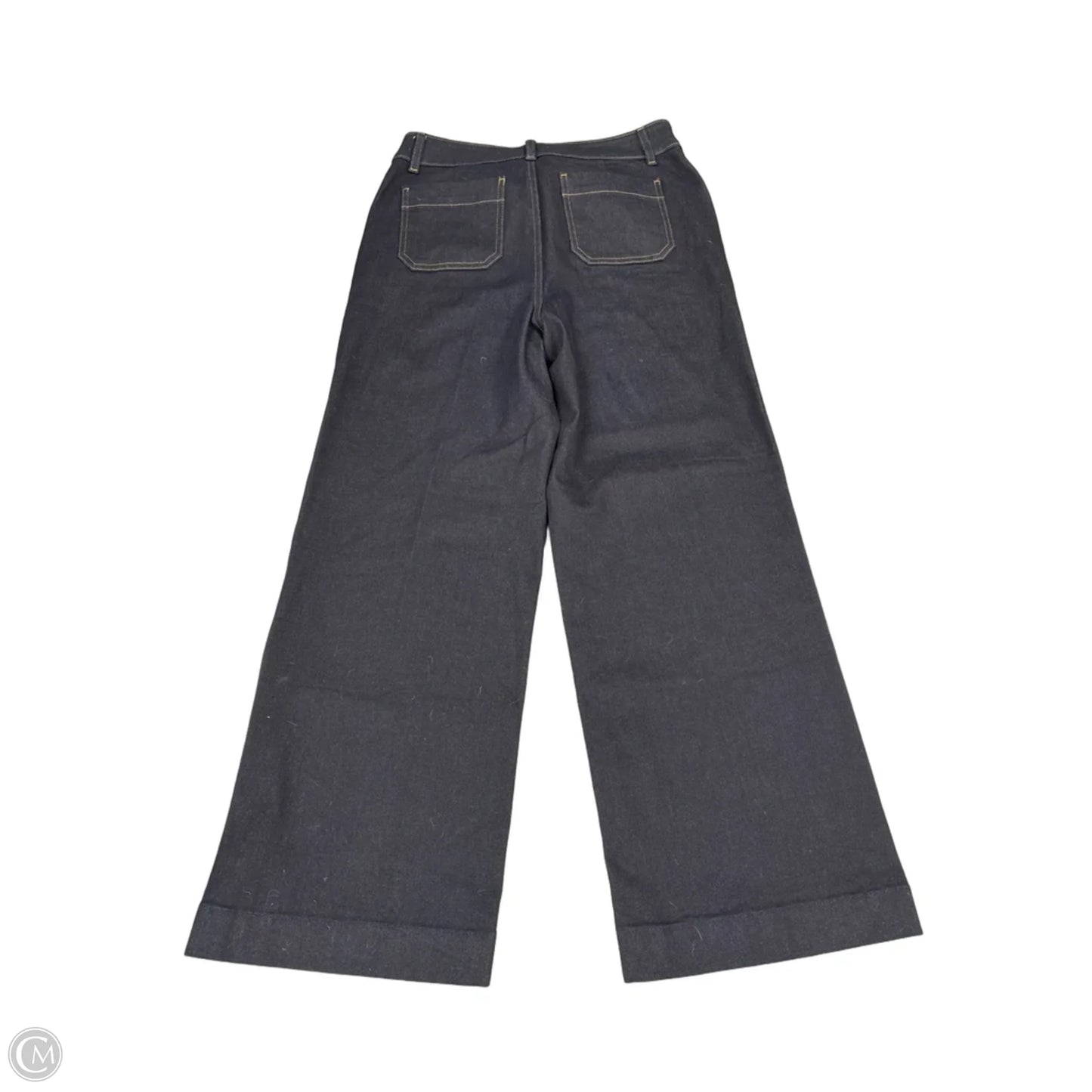 Jeans Wide Leg By Talbots In Blue Denim, Size: 10p