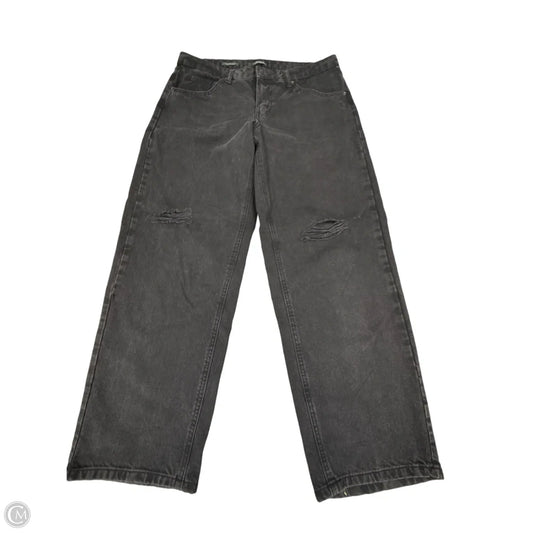 Jeans Straight By Wild Fable In Black Denim, Size: 10