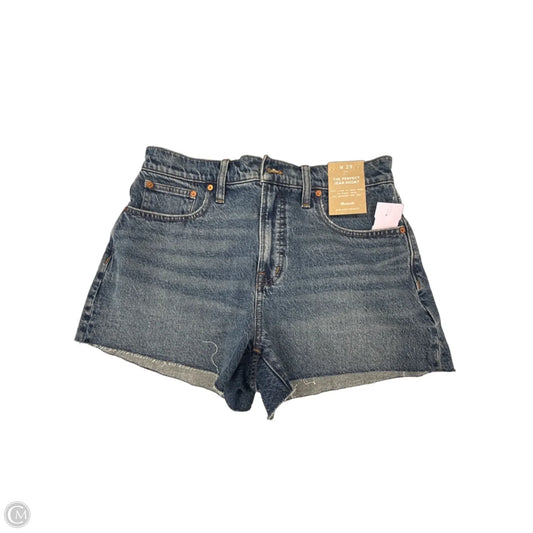 Shorts By Madewell In Blue Denim, Size: 8