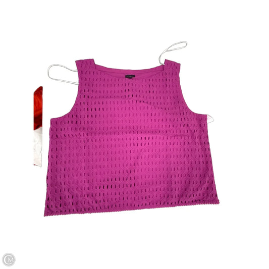 Tank Top By Ann Taylor In Purple, Size: Xxl