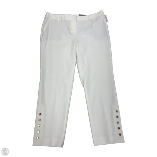 Pants Dress By Talbots In White, Size: 16