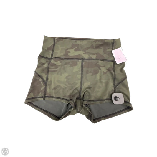 Athletic Shorts By Lululemon In Camouflage Print, Size: 6