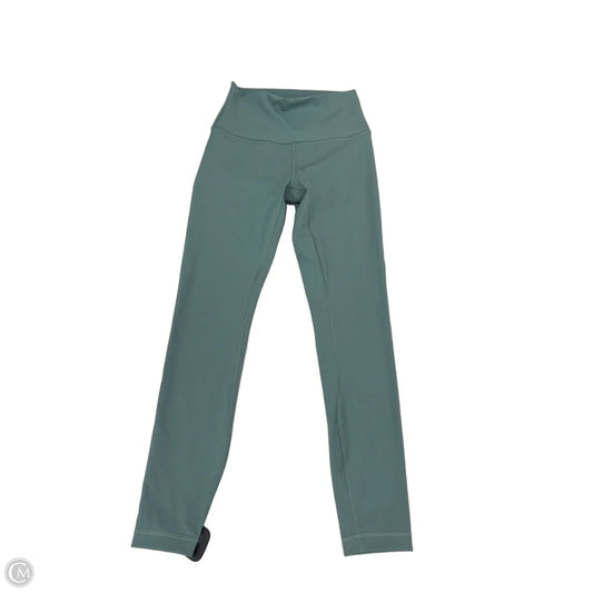 Athletic Leggings By Lululemon In Grey, Size: 4