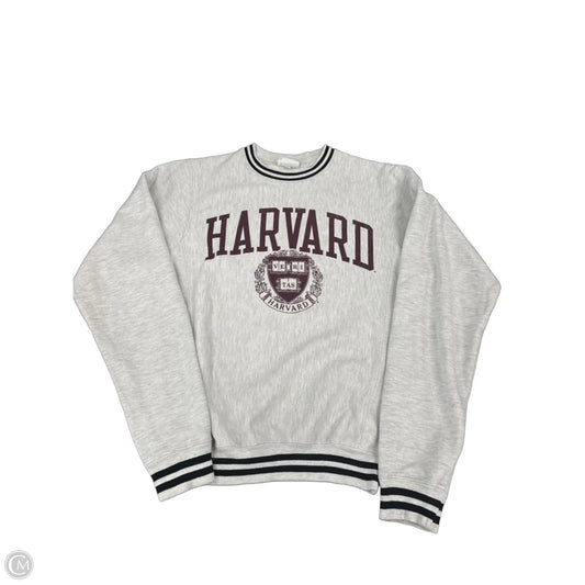 Sweatshirt Crewneck By Champion In Grey, Size: Xs