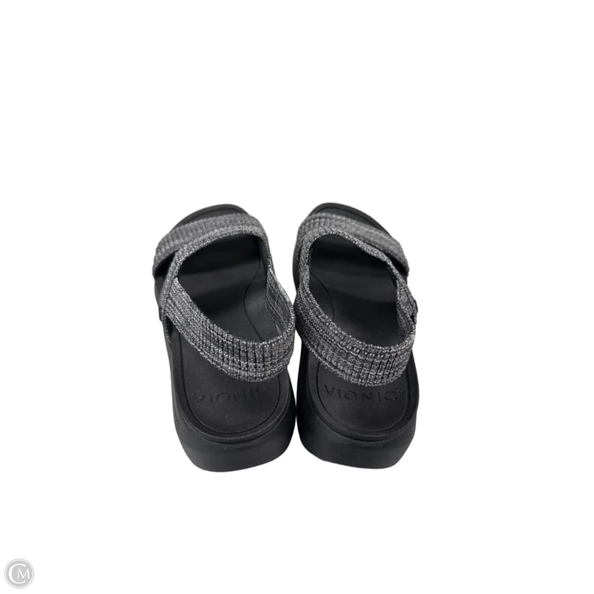 Sandals Flats By Vionic In Black, Size: 7