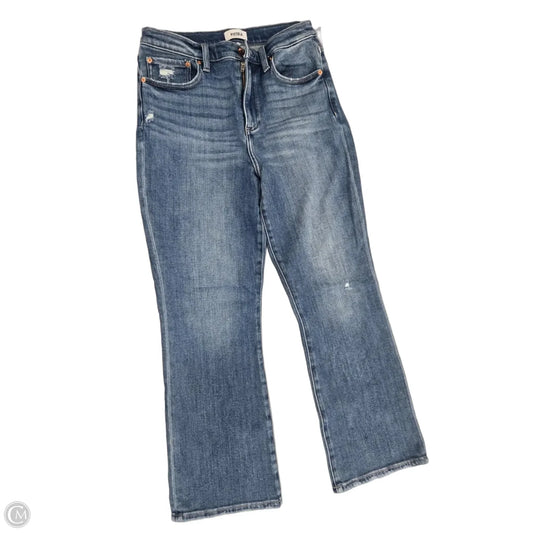 Jeans Flared By Pistola In Blue Denim, Size: 6