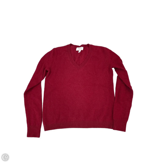 Sweater Cashmere By Nordstrom In Red, Size: M