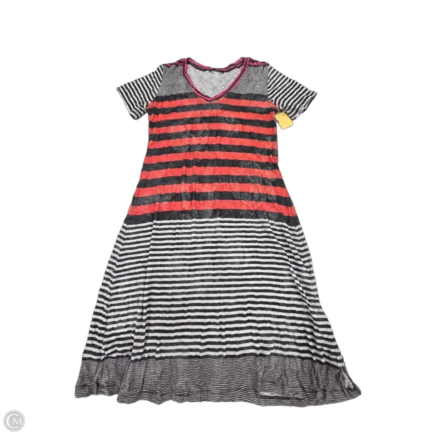 Dress Casual Short By David Cline In Striped Pattern, Size: S
