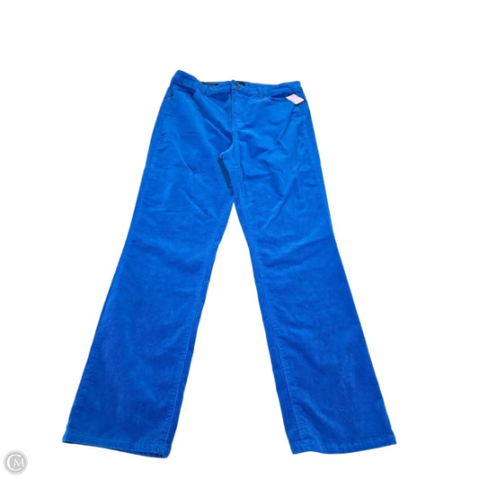 Pants Corduroy By Talbots In Blue, Size: 16