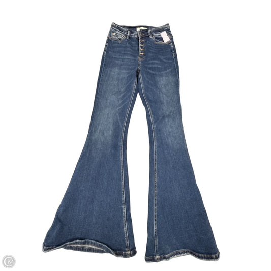 Jeans Flared By Cmc In Blue Denim, Size: 6