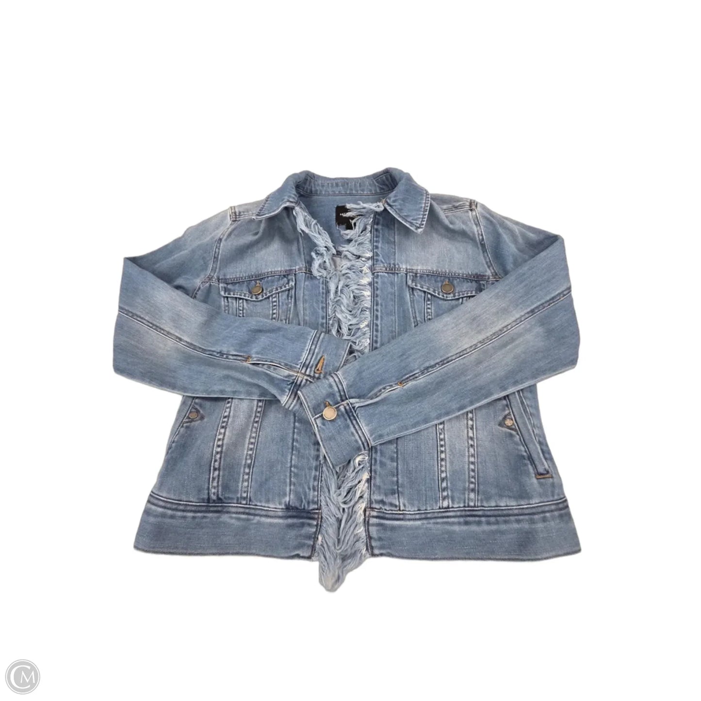 Jacket Denim By Liverpool In Blue Denim, Size: S
