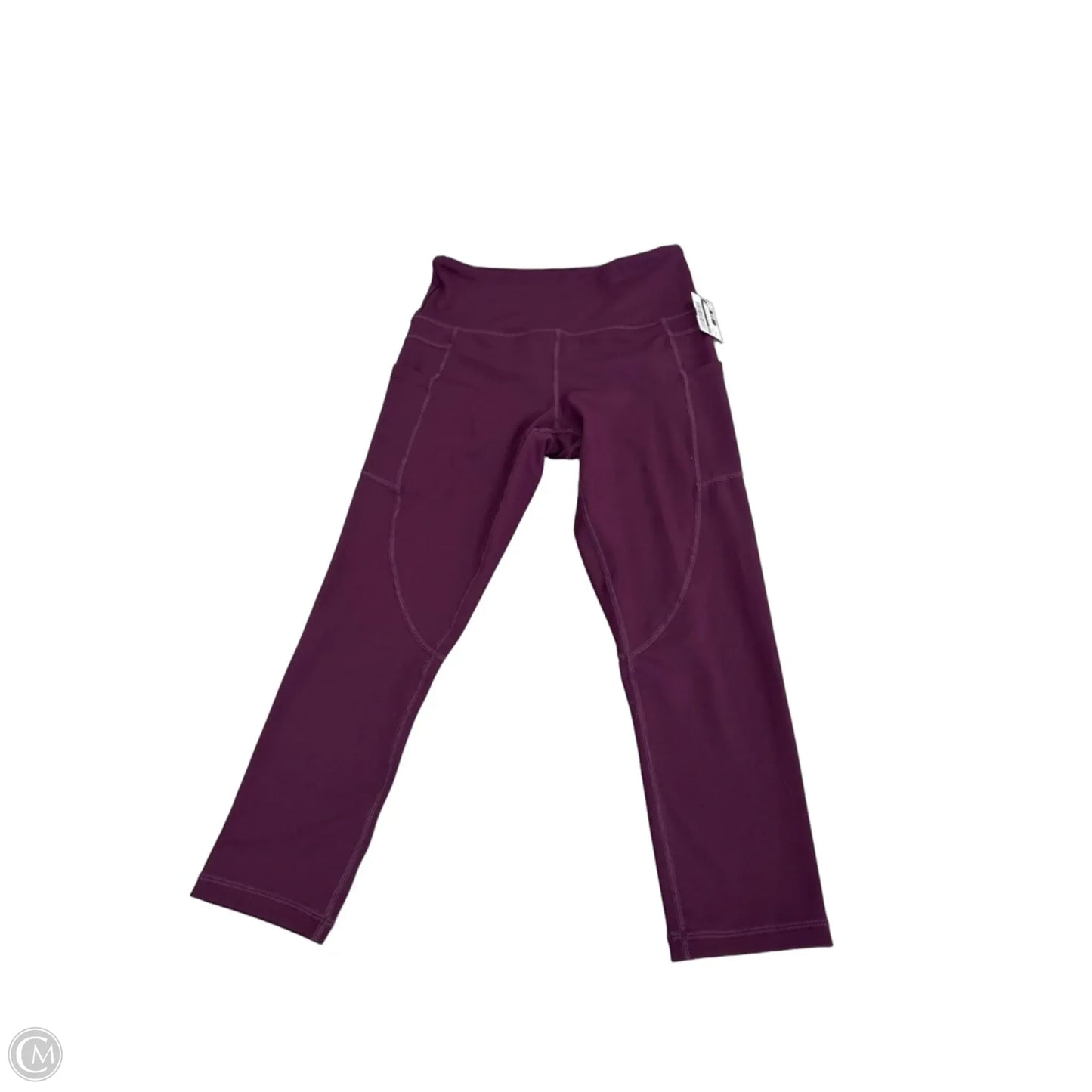 Athletic Leggings Capris By Zyia In Purple, Size: 4