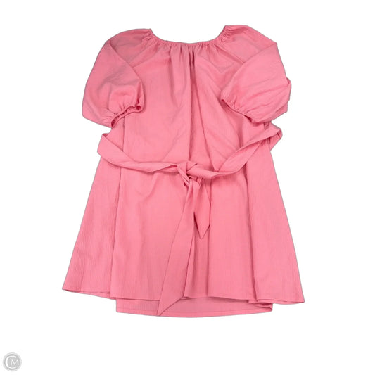 Dress Casual Short By Elizabeth And James In Pink, Size: Xl