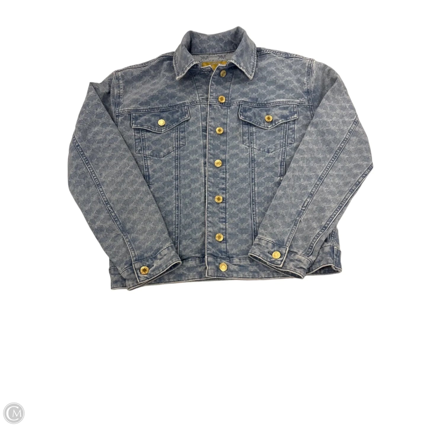 Jacket Denim By Michael By Michael Kors In Blue Denim, Size: S