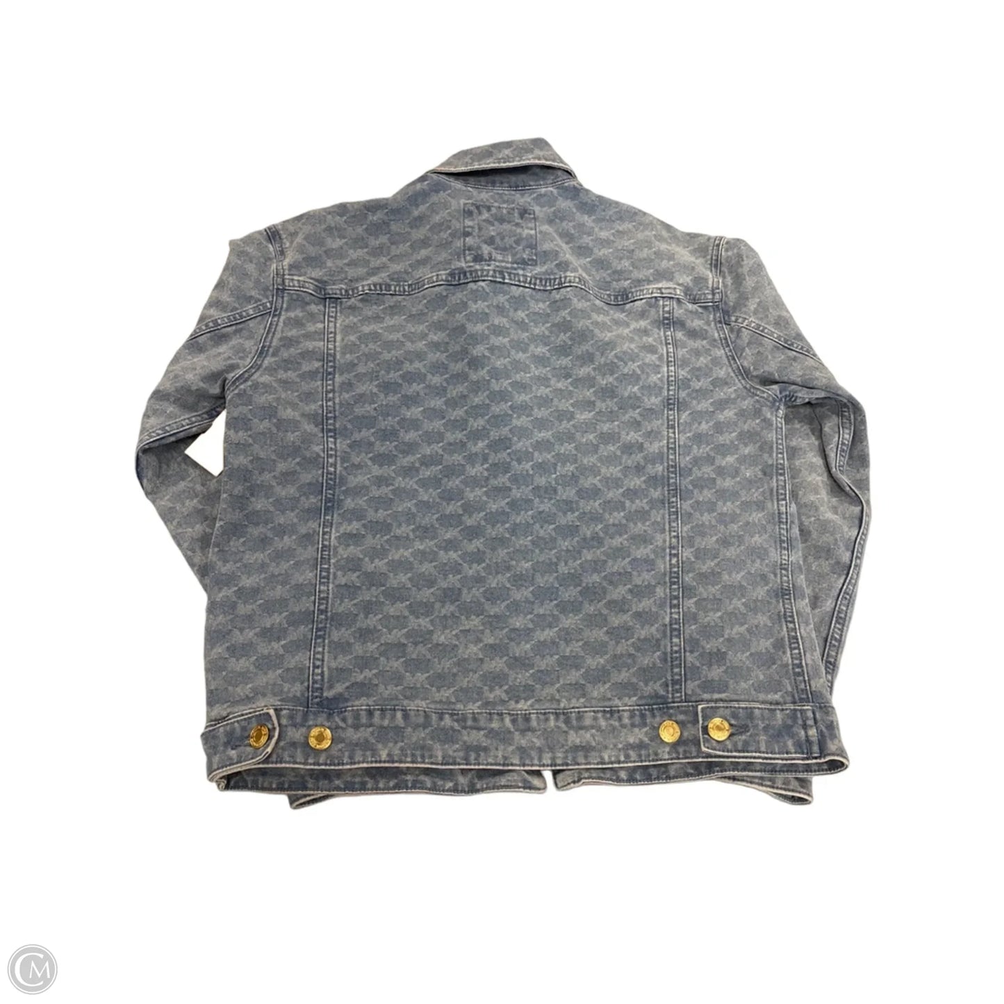 Jacket Denim By Michael By Michael Kors In Blue Denim, Size: S