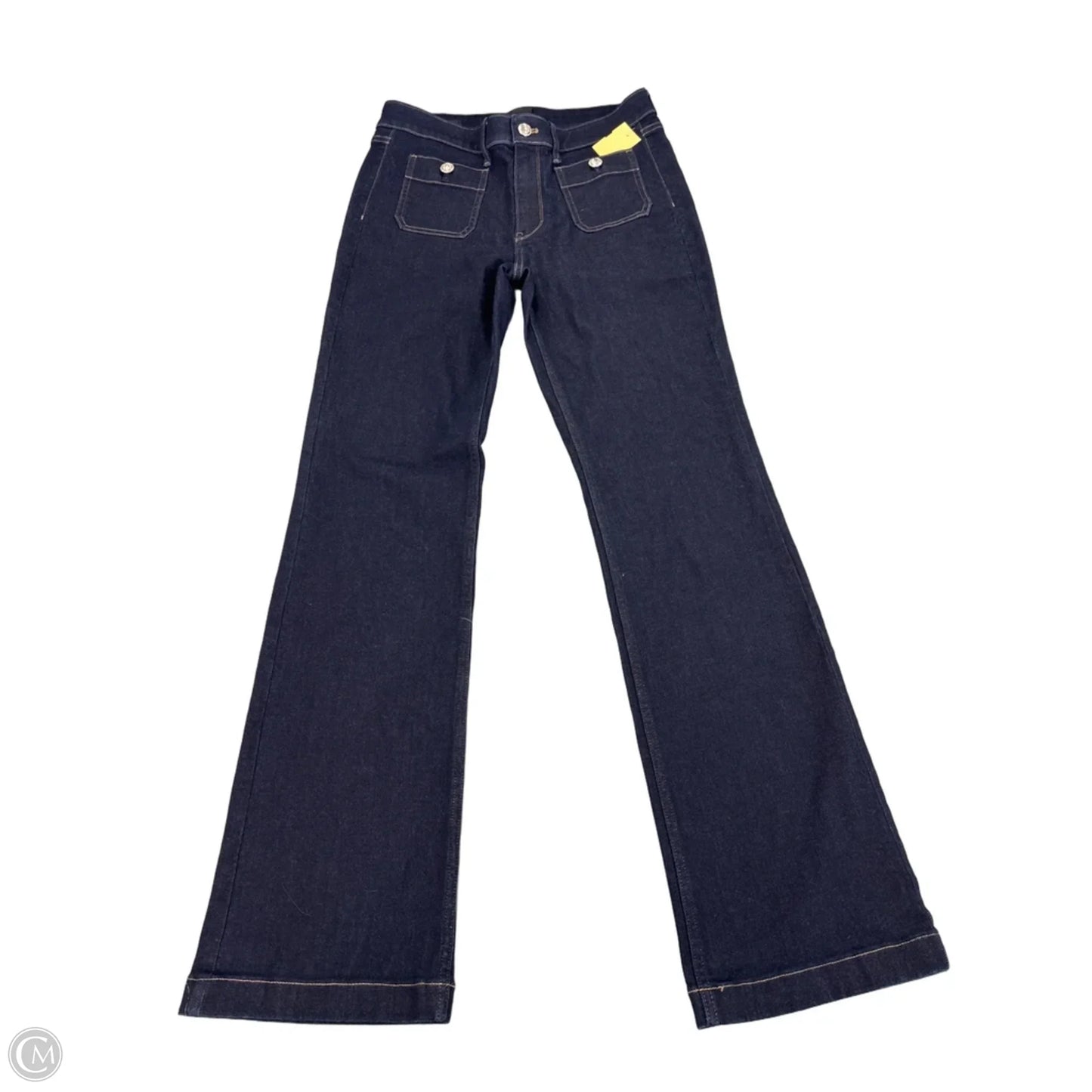 Jeans Boot Cut By White House Black Market In Blue Denim, Size: 8