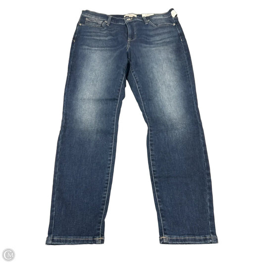Jeans Skinny By Lucky Brand In Blue Denim, Size: 14