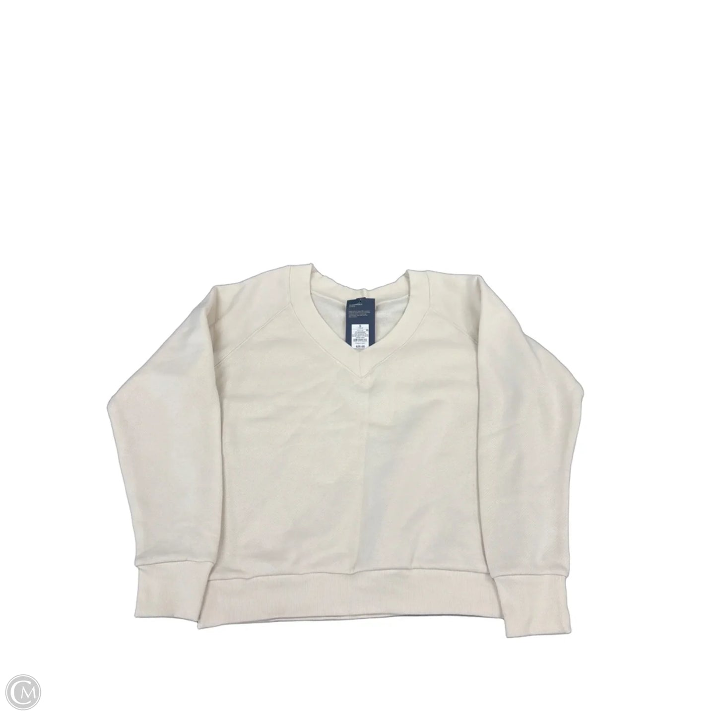Top Long Sleeve By Universal Thread In Cream, Size: S