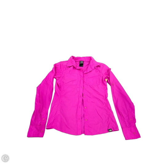 Top Long Sleeve By The North Face In Pink, Size: Xs
