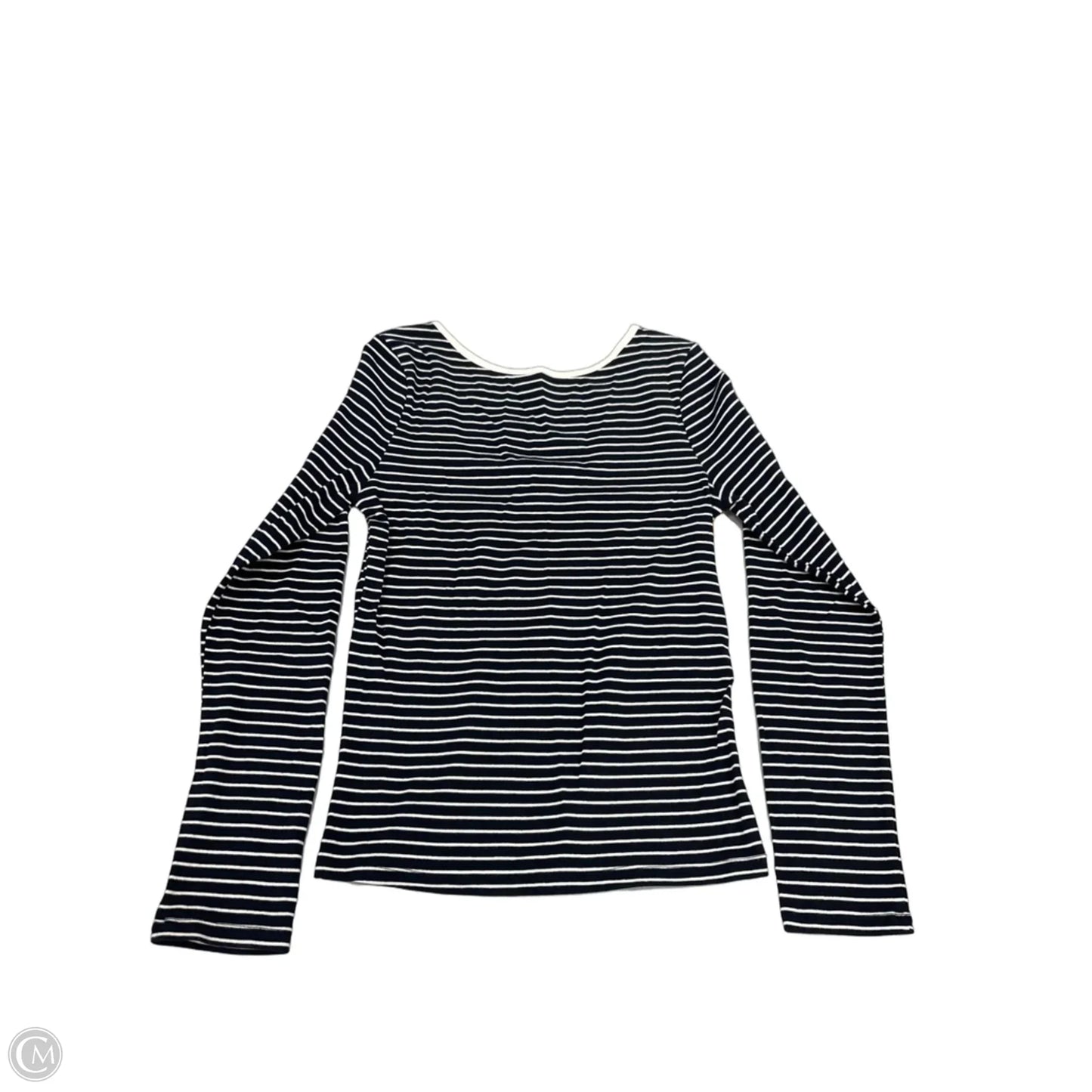 Top Long Sleeve By Universal Thread In Striped Pattern, Size: L