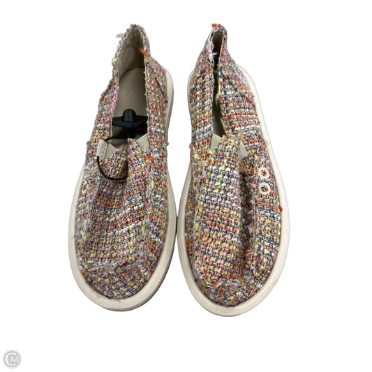 Shoes Flats By Sanuk In Multi-colored, Size: 9