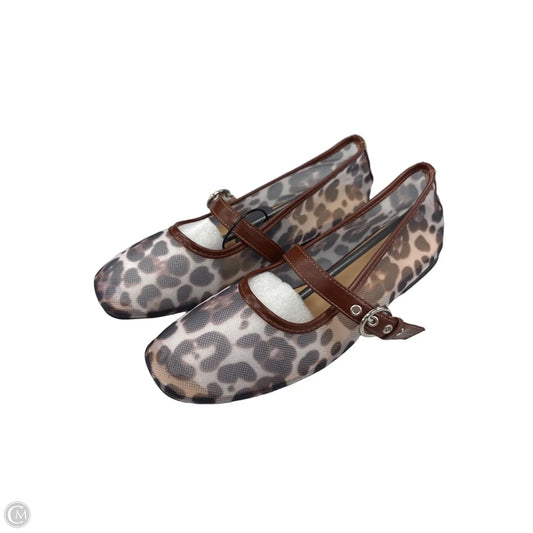 Shoes Flats By Cme In Leopard Print, Size: 7.5