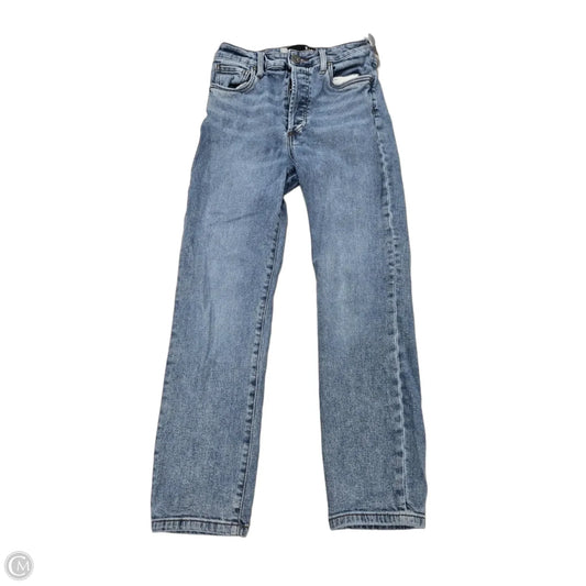 Jeans Straight By Kut In Blue Denim, Size: 0