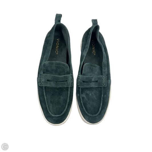 Shoes Flats By Vionic In Green, Size: 9.5