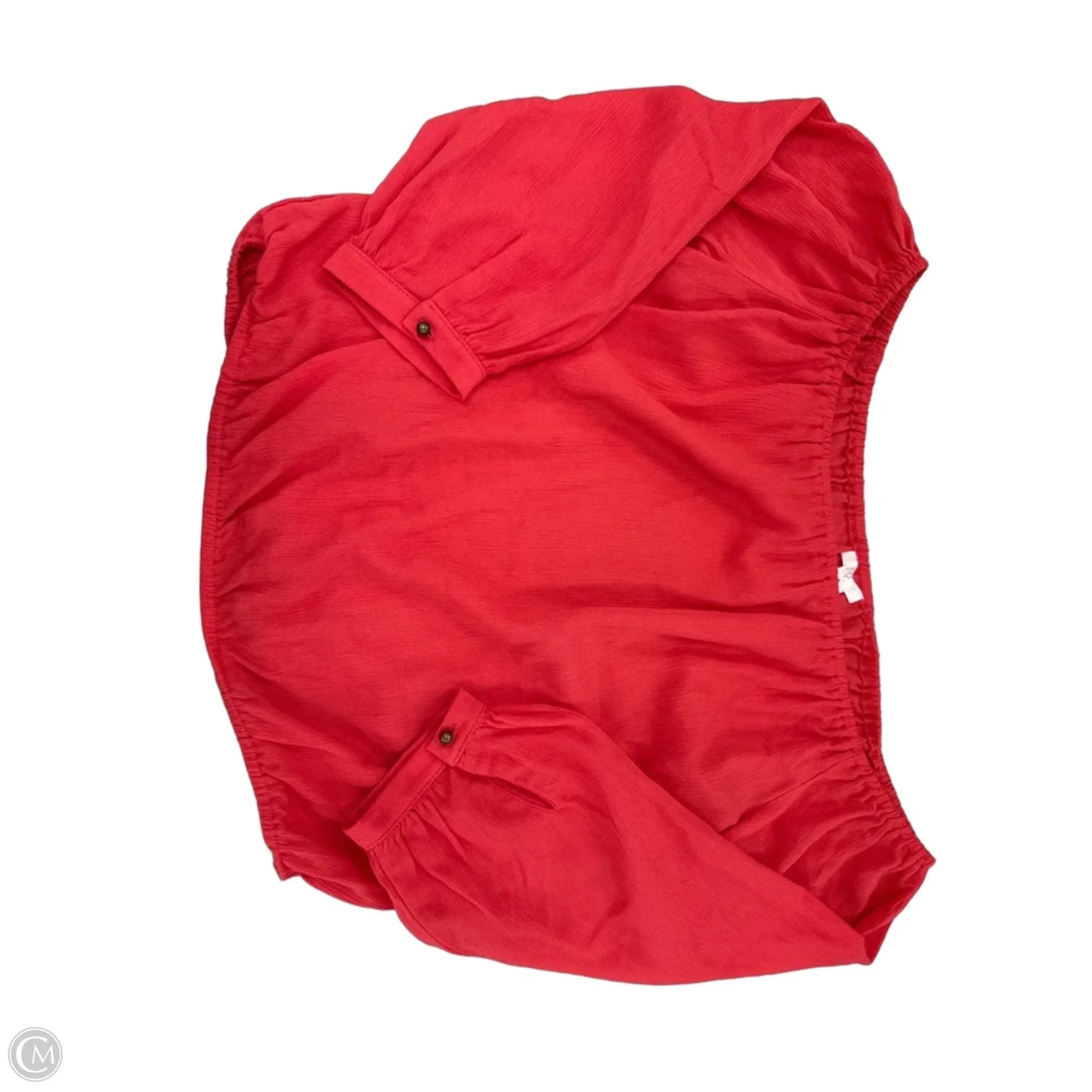 Top Long Sleeve By Bp In Coral, Size: M