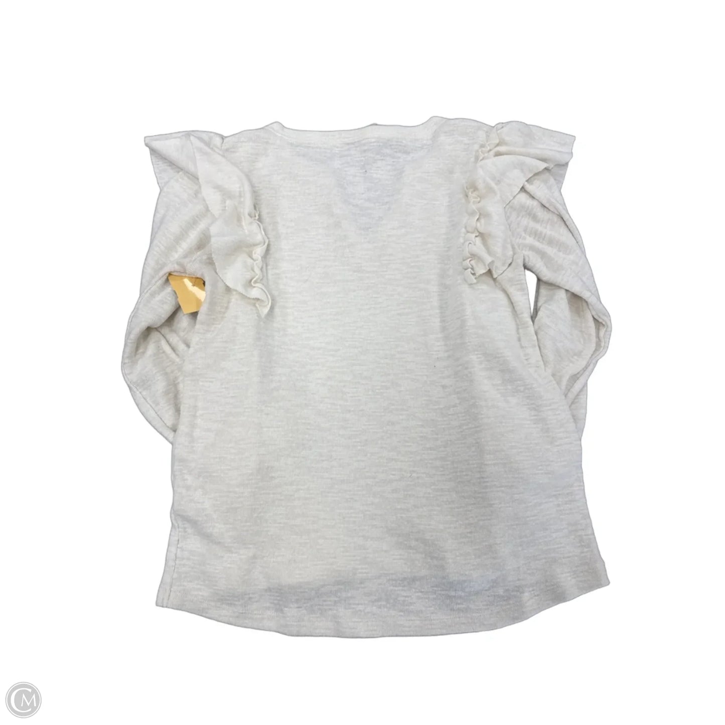 Top Long Sleeve By Pilcro In Cream, Size: Xs