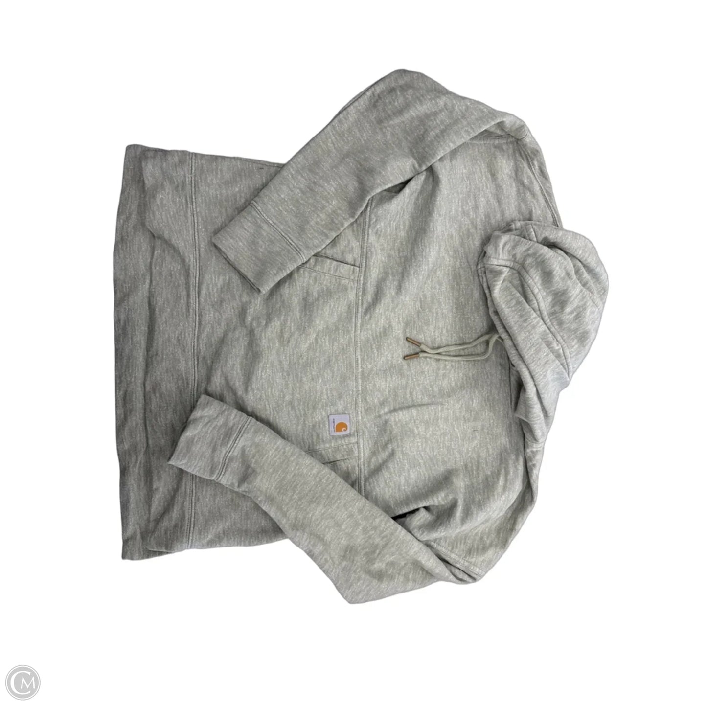 Sweatshirt Hoodie By Carhartt In Green, Size: S