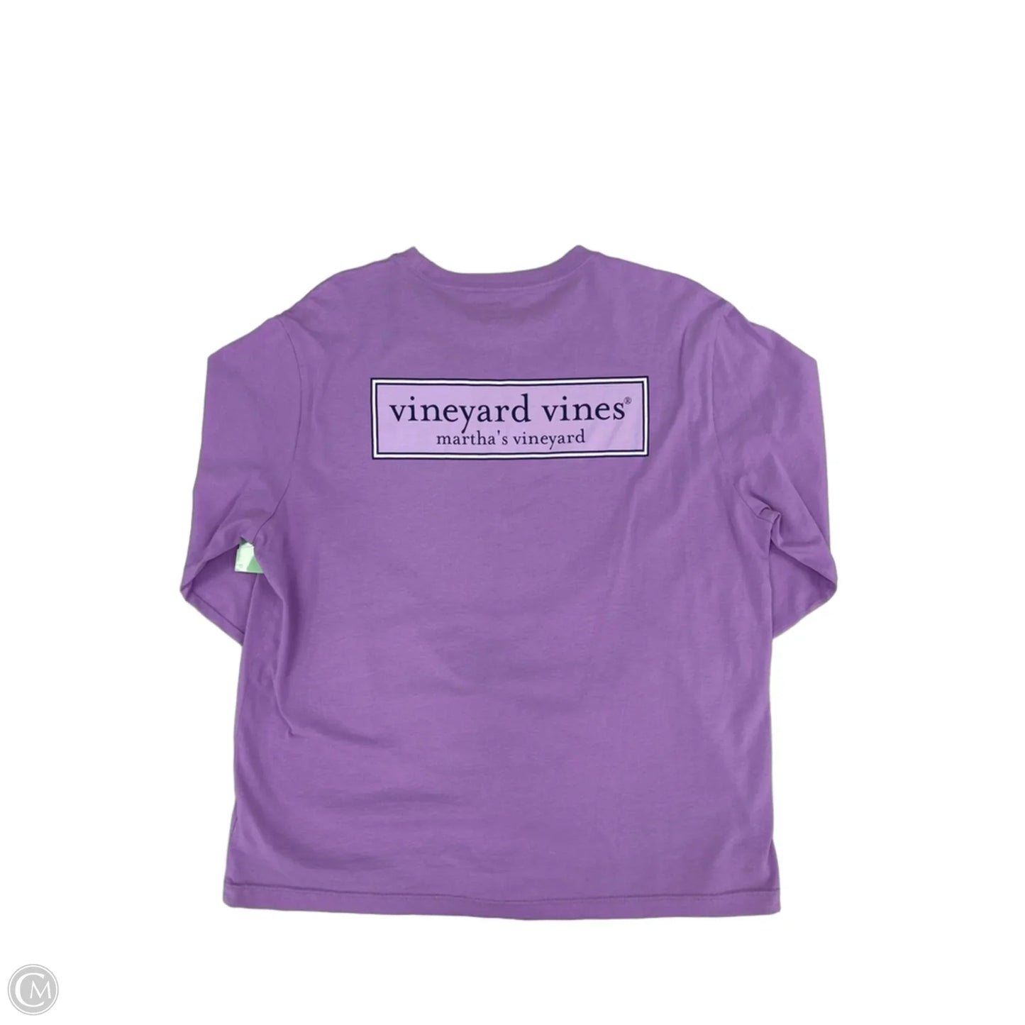 Top Long Sleeve By Vineyard Vines In Purple, Size: M
