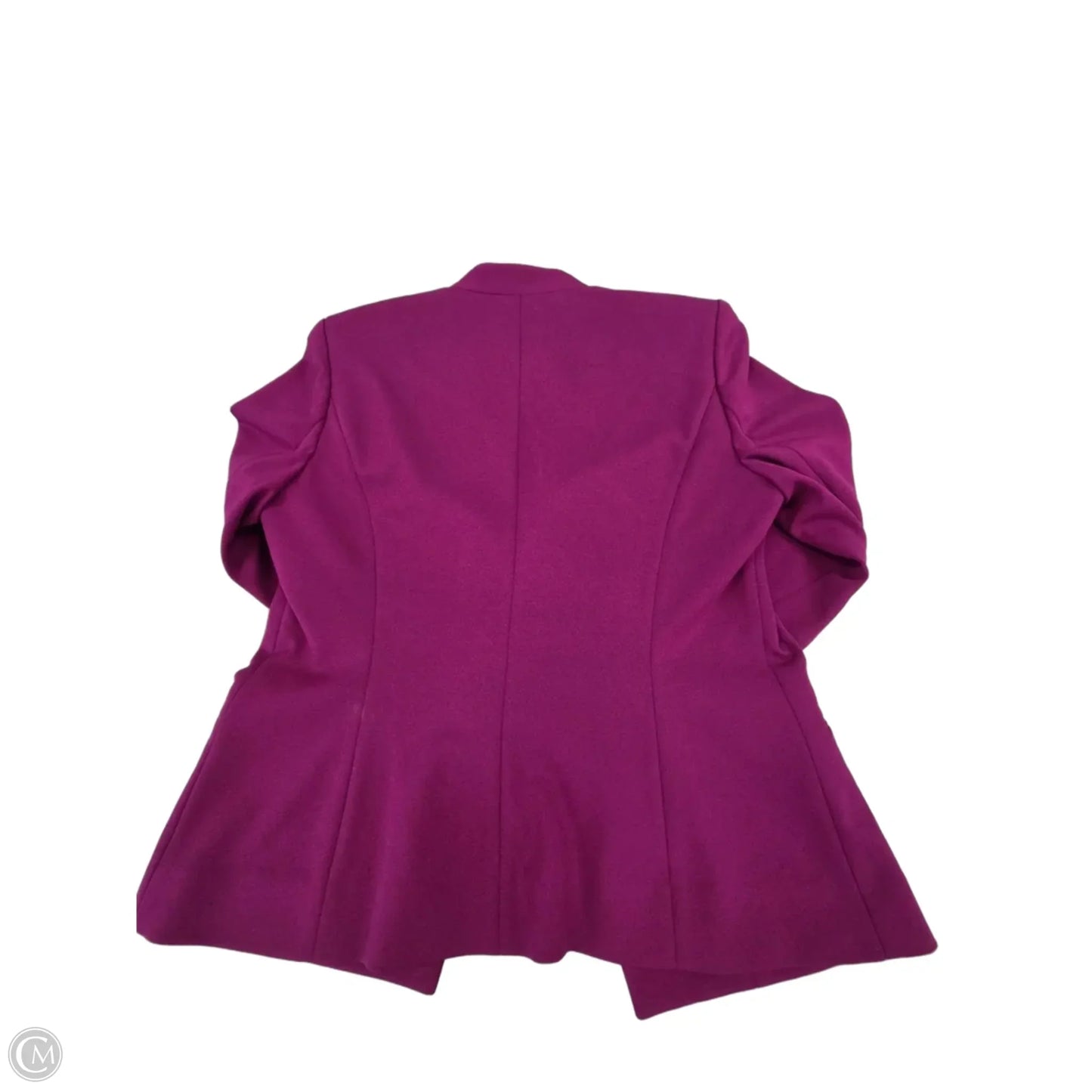 Blazer By Calvin Klein In Purple, Size: M