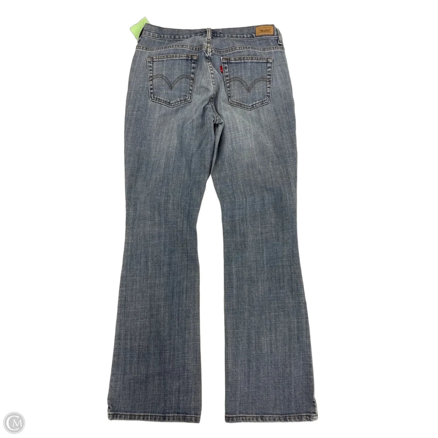 Jeans Boot Cut By Levis In Blue Denim, Size: 8