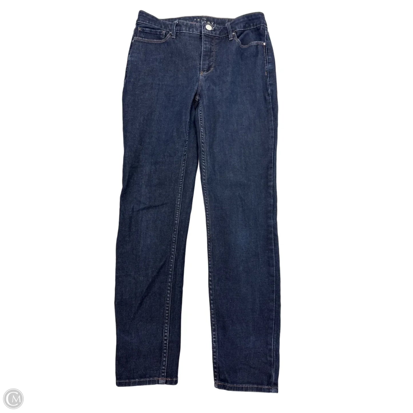 Jeans Skinny By White House Black Market In Blue Denim, Size: 4