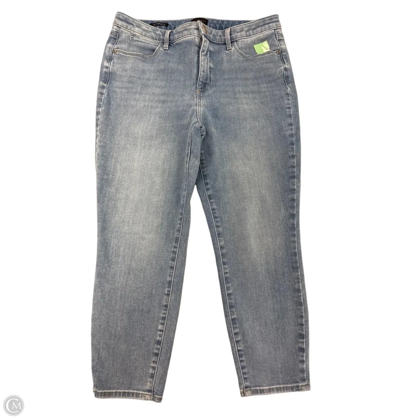 Jeans Cropped By Talbots In Blue Denim, Size: 10
