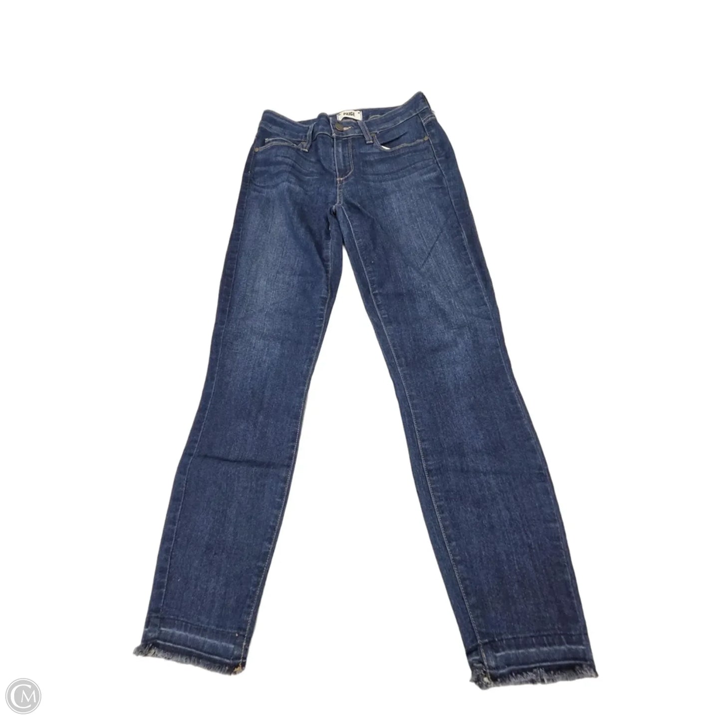 Jeans Skinny By Paige In Blue Denim, Size: 6