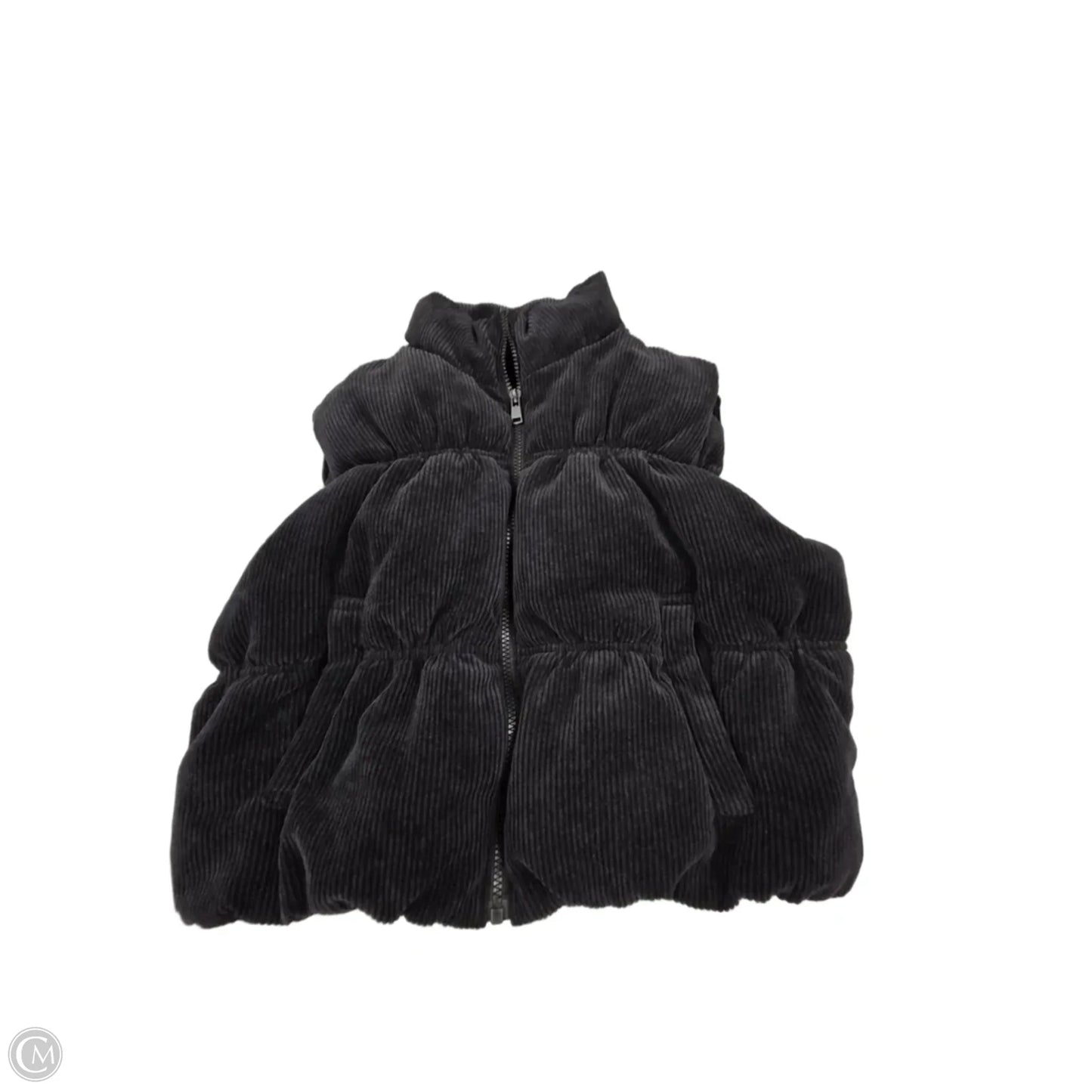 Vest Puffer & Quilted By Love Tree In Black, Size: L