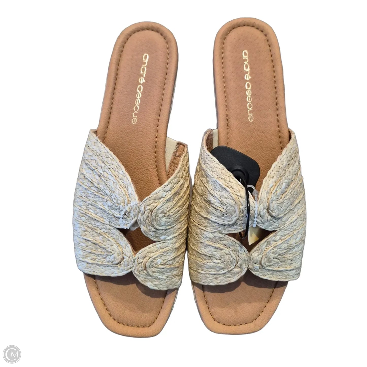 Shoes Heels Wedge By Cmc In Tan, Size: 10