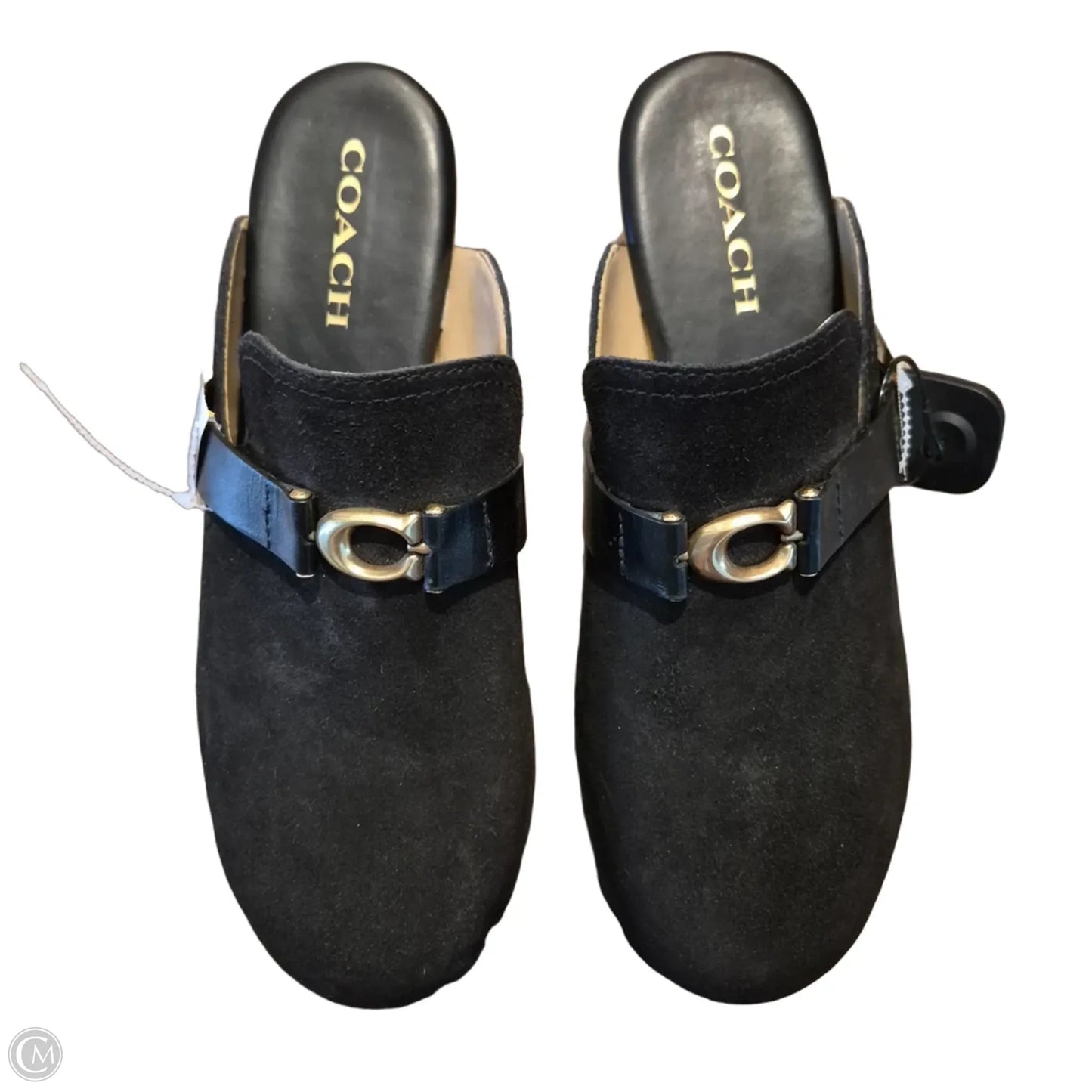 Shoes Designer By Coach In Black, Size: 10