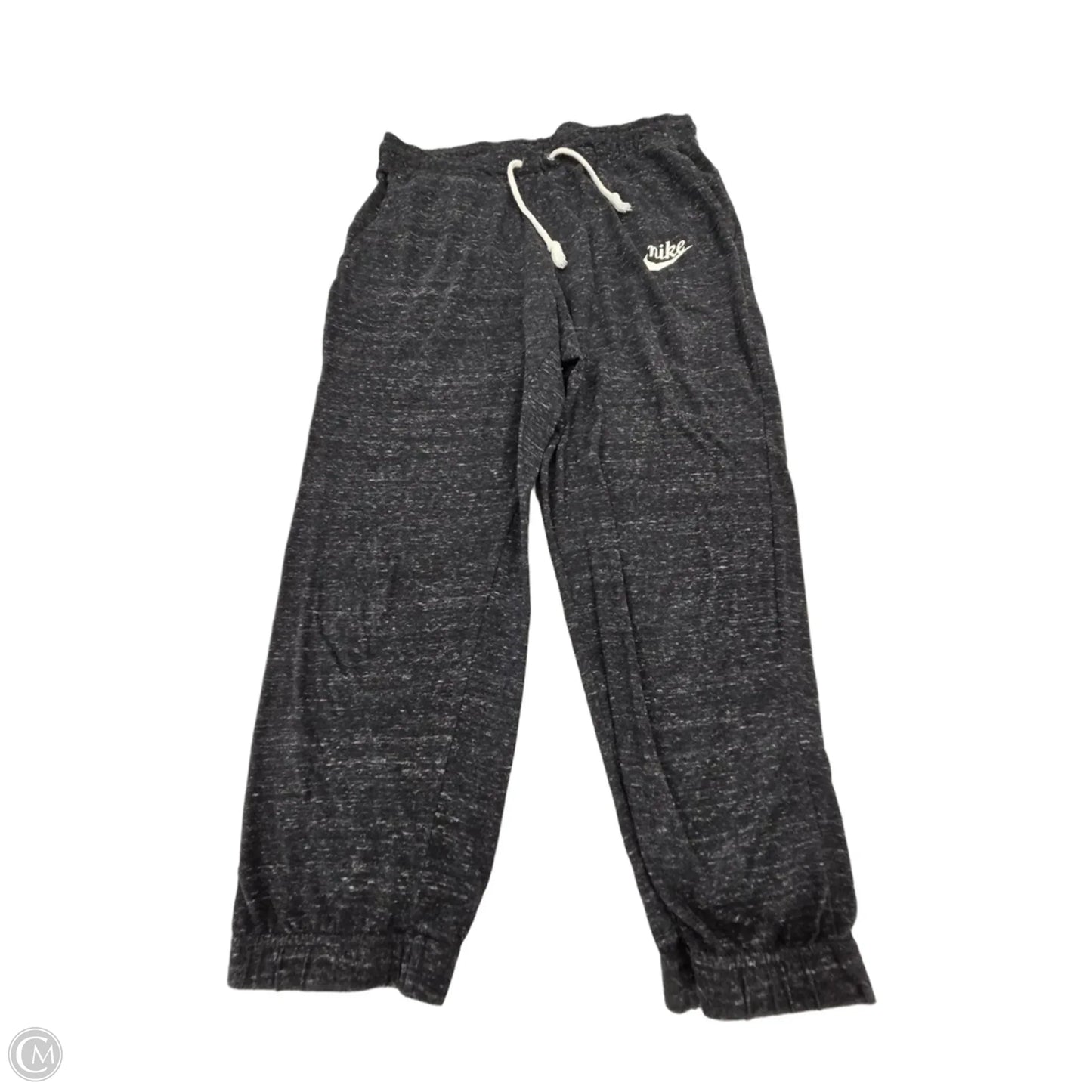 Athletic Pants By Nike In Grey, Size: M