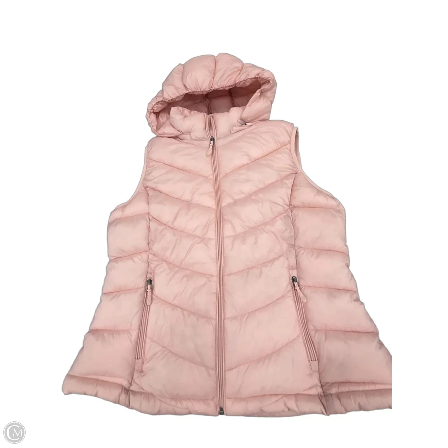 Vest Puffer & Quilted By Charter Club In Pink, Size: Xl