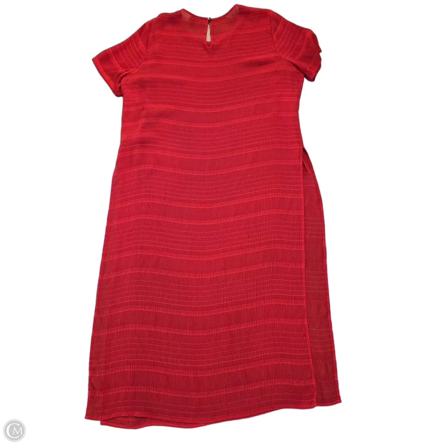 Dress Casual Midi By Vince Camuto In Red, Size: L