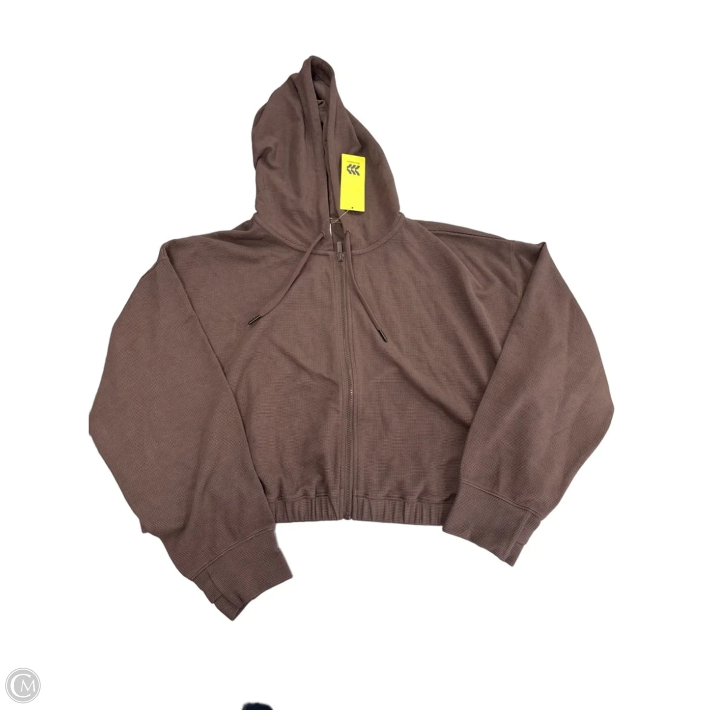 Athletic Sweatshirt Hoodie By All In Motion In Brown, Size: 1x