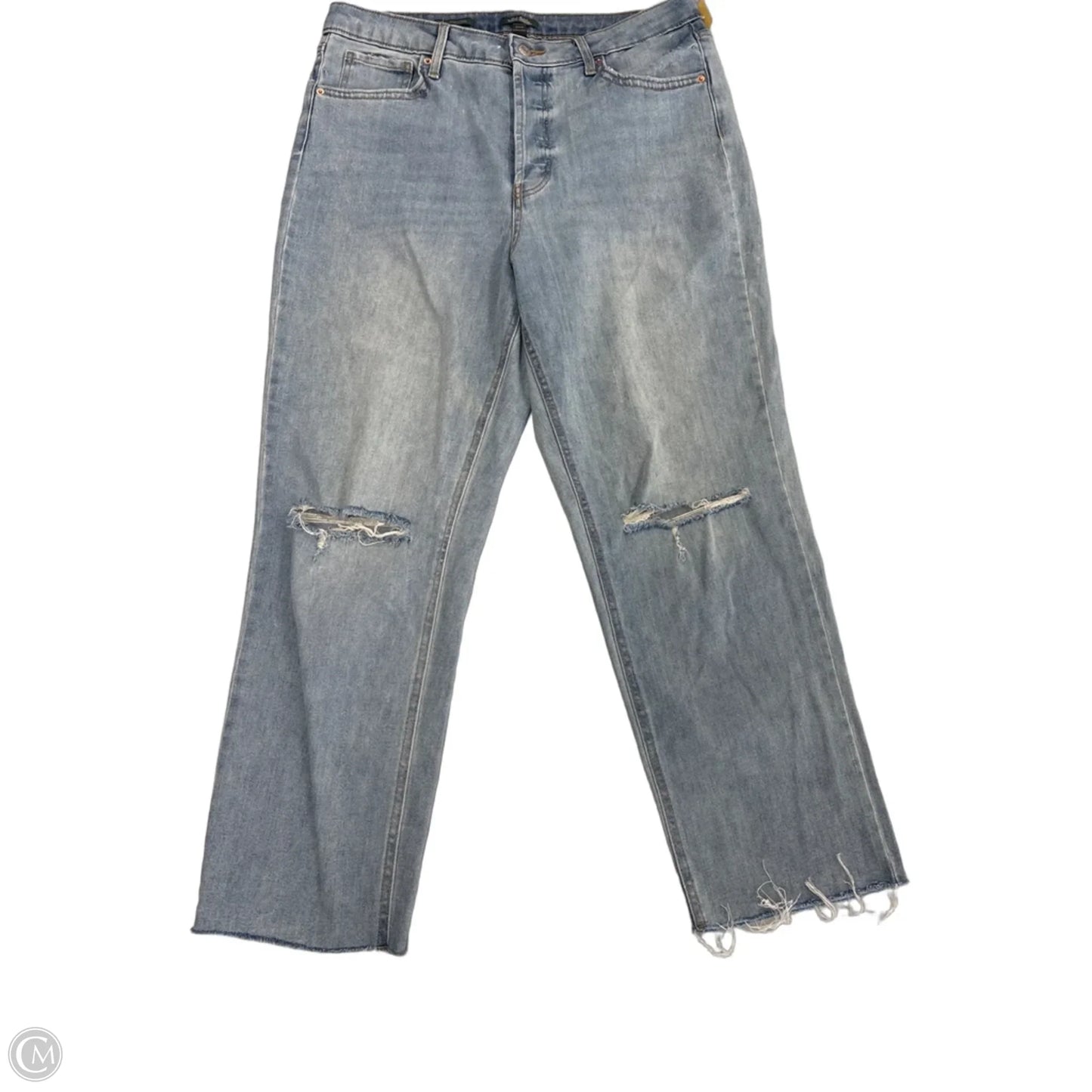 Jeans Straight By Wild Fable In Blue Denim, Size: 12